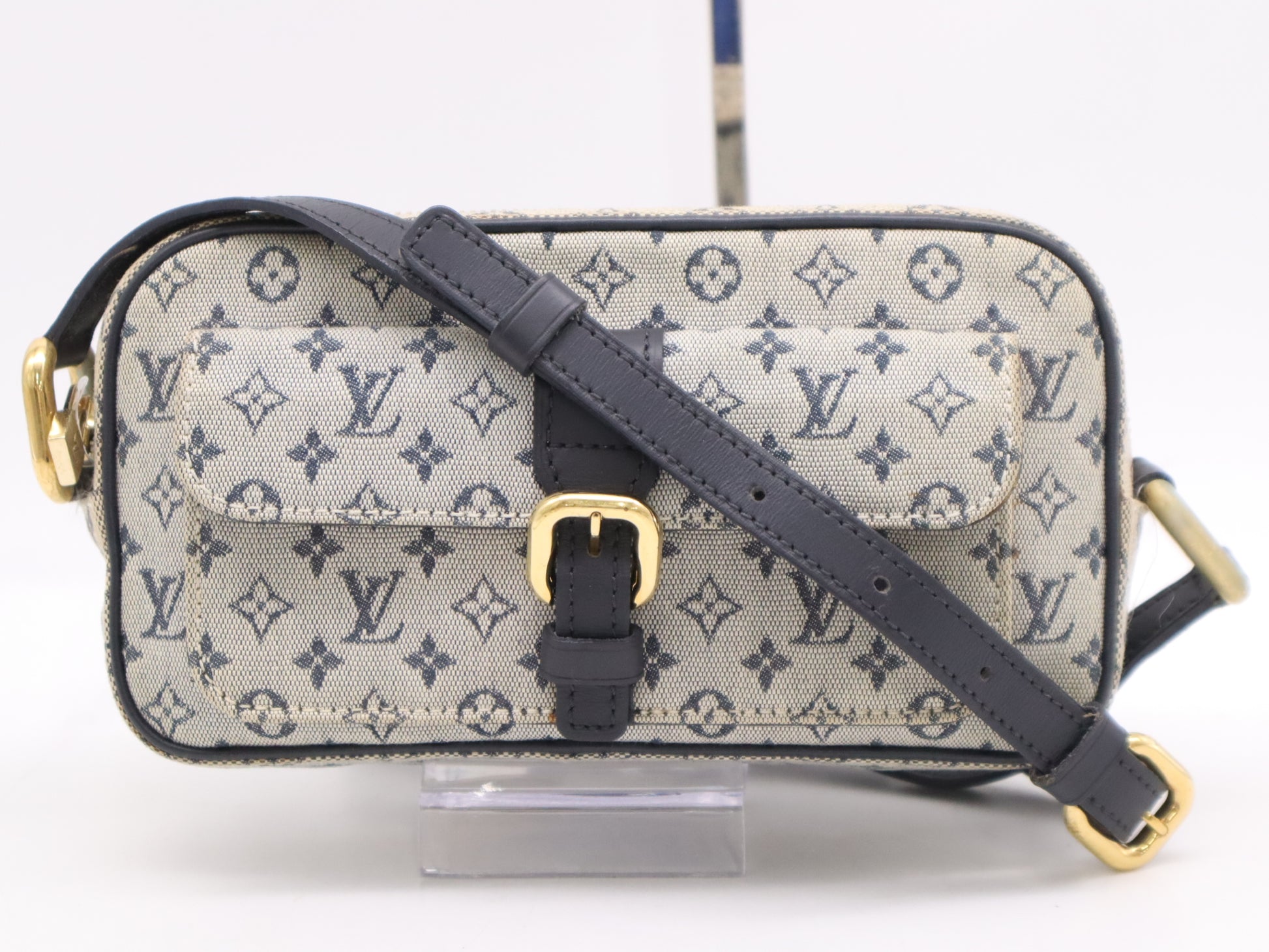 LOUIS VUITTON M92217 Mini Juliet MM Blue Shoulder Bag