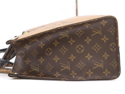 LOUIS VUITTON M45321 Reverse on the Go - MM Monogram Giant Tote Bag
