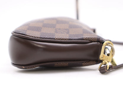 LOUIS VUITTON N51983 Damier Navona Pouch with Dust Bag and Box