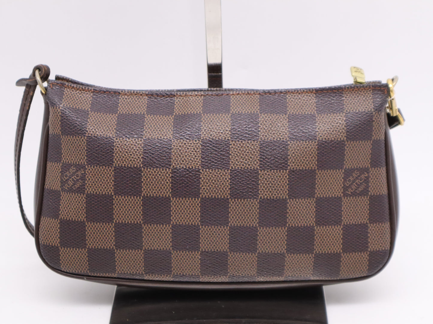 LOUIS VUITTON N51983 Damier Navona Pouch with Dust Bag and Box
