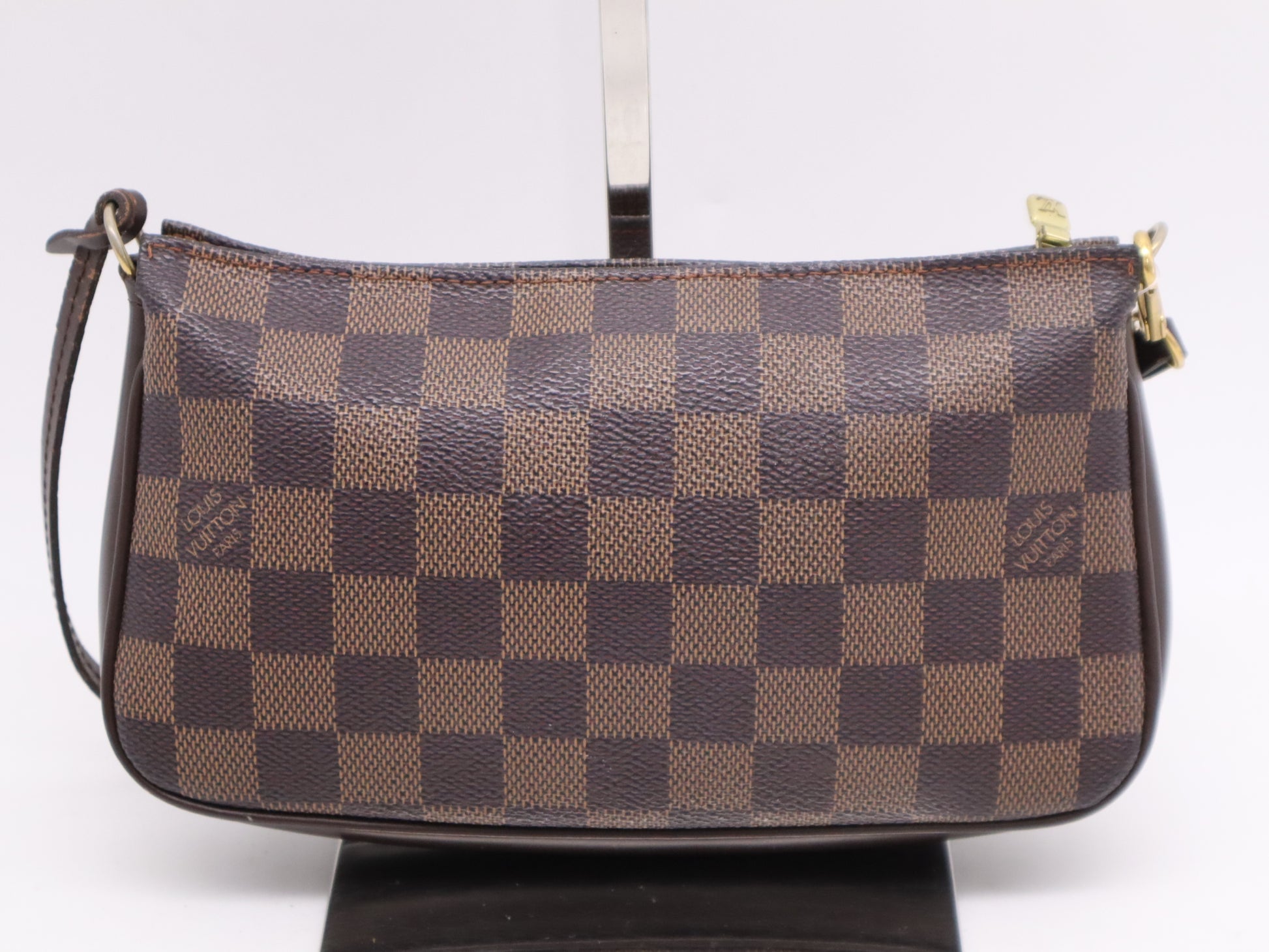 LOUIS VUITTON N51983 Damier Navona Pouch with Dust Bag and Box