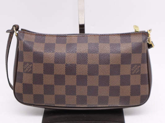 LOUIS VUITTON N51983 Damier Navona Pouch with Dust Bag and Box
