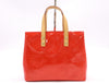 LOUIS VUITTON M91990 Vernis Lido PM Pomme d'Amour Handbag