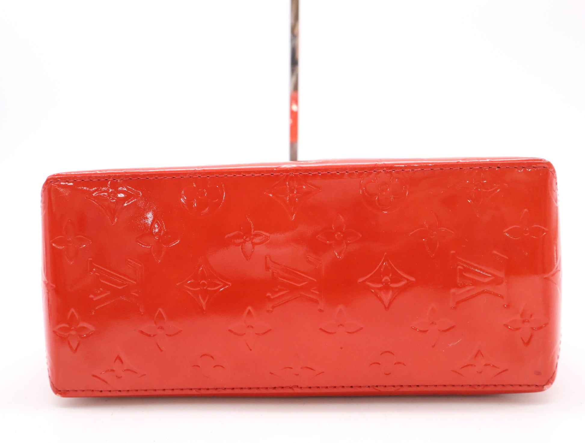 LOUIS VUITTON M91990 Vernis Lido PM Pomme d'Amour Handbag