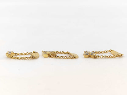 LOUIS VUITTON M1604S Set Ring Lady LV Ring with Box and Dust Bag