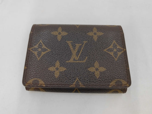 LOUIS VUITTON M62920 Monogram Envelope Carte de Visite Card Case, Pass Case, Business Card Case