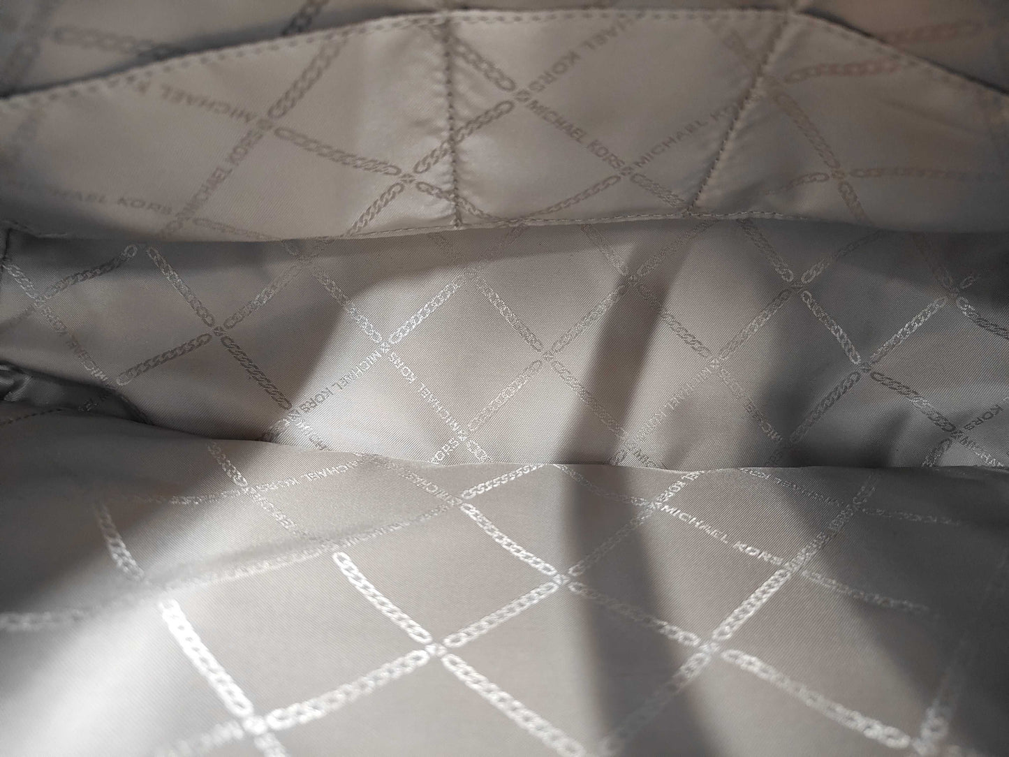 Michael Kors Leather Voyager Tote Bag, Navy Leather, with Dust Bag