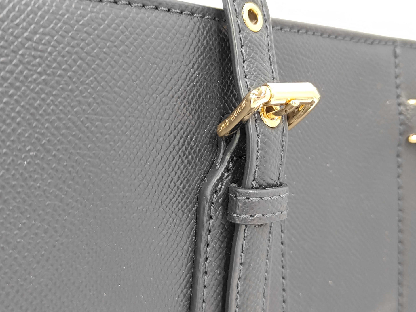 Michael Kors Leather Voyager Tote Bag, Navy Leather, with Dust Bag