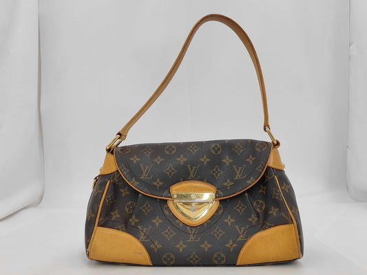 LOUIS VUITTON M40121 Monogram Beverly MM Shoulder Bag