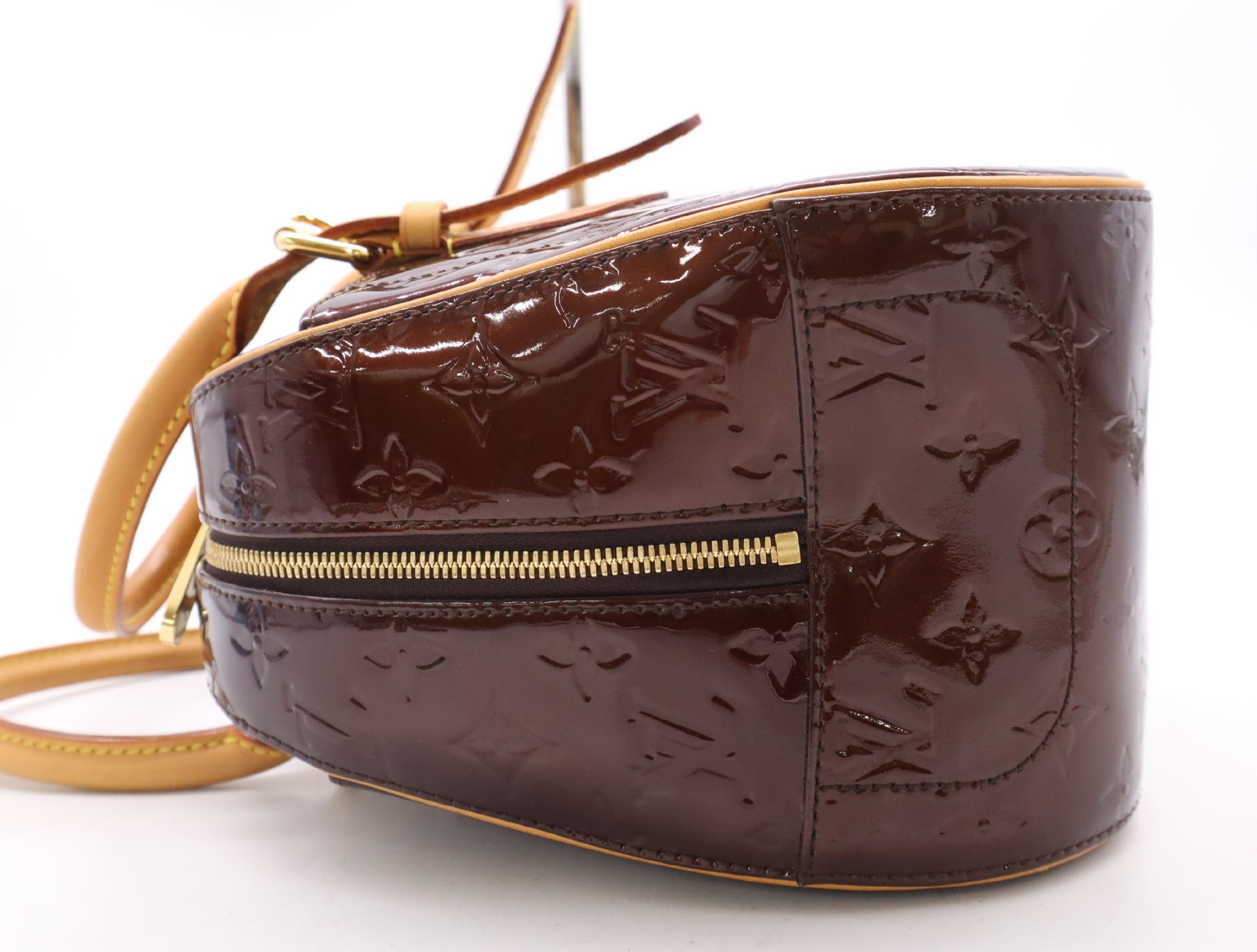 LOUIS VUITTON M93516 Vernis Summit Drive Amaranth Handbag