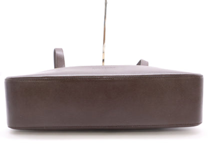 BURBERRY Nylon Canvas/Leather Nova Check Shoulder Bag in Beige and Dark Brown