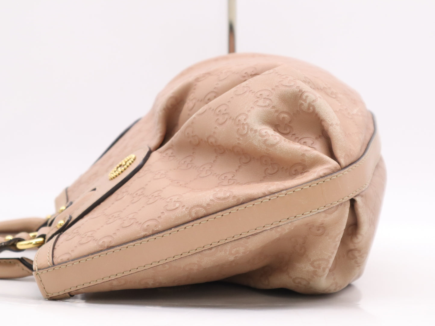 GUCCI 269953 Leather Guccissima Scarlet Handbag