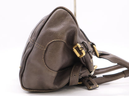 Chloe Leather Paddington Handbag, Brown, GD Hardware, Key Included