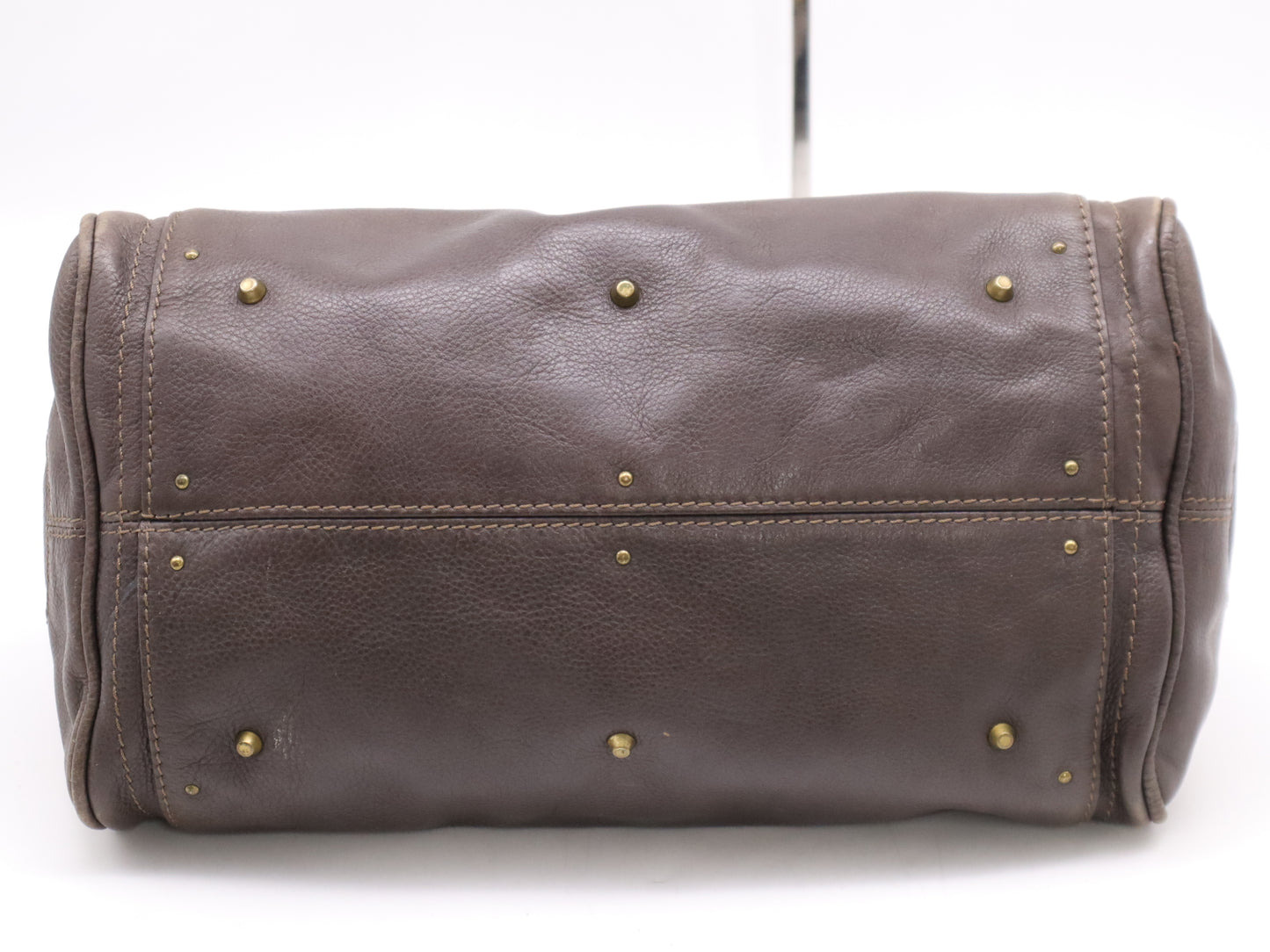 Chloe Leather Paddington Handbag, Brown, GD Hardware, Key Included