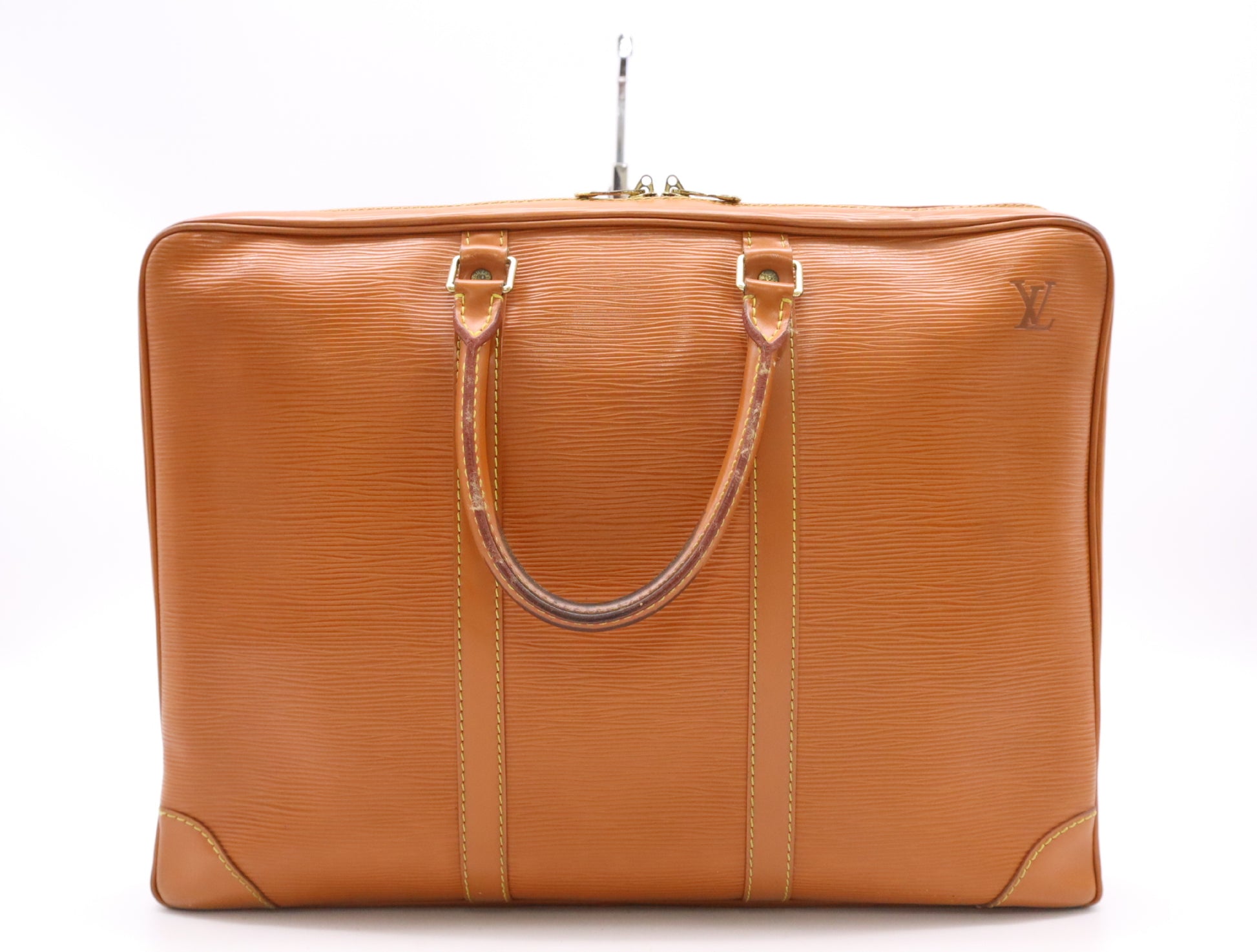 LOUIS VUITTON M54478 Epiporte Document Voyage Zipang Gold Business Bag