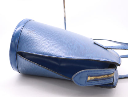 LOUIS VUITTON M52265 Epi Saint-Jacques Shopping Toledo Blue Tote Bag