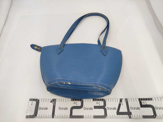 LOUIS VUITTON M52265 Epi Saint-Jacques Shopping Toledo Blue Tote Bag
