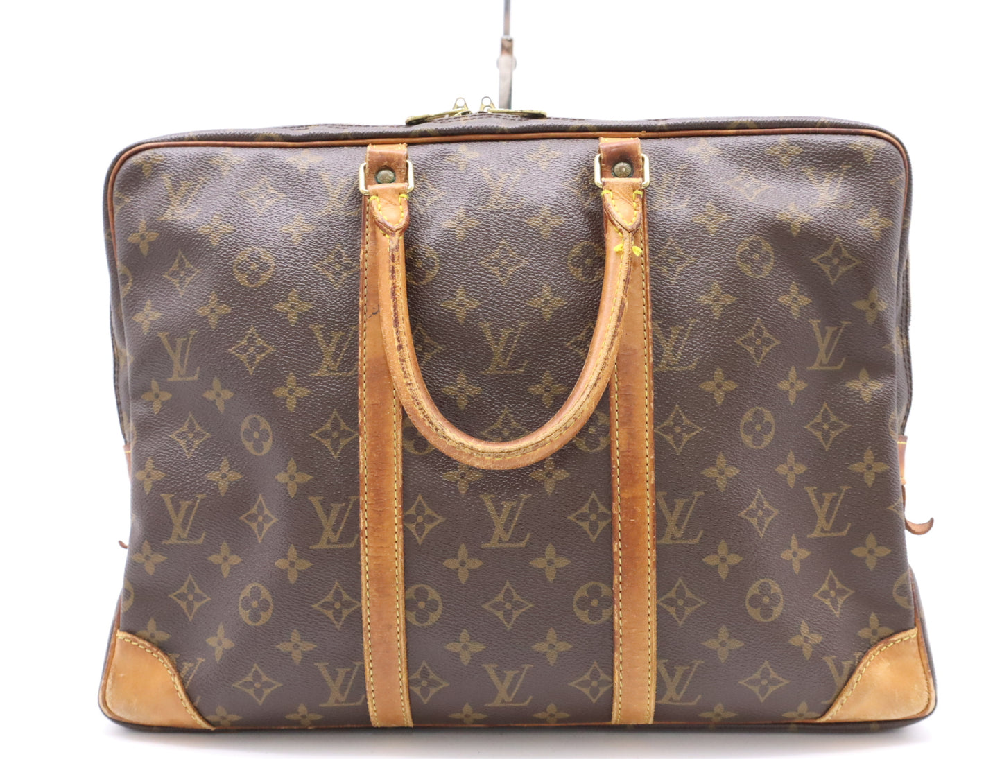 LOUIS VUITTON M40226 Monogram Porte Document Voyage Business Bag