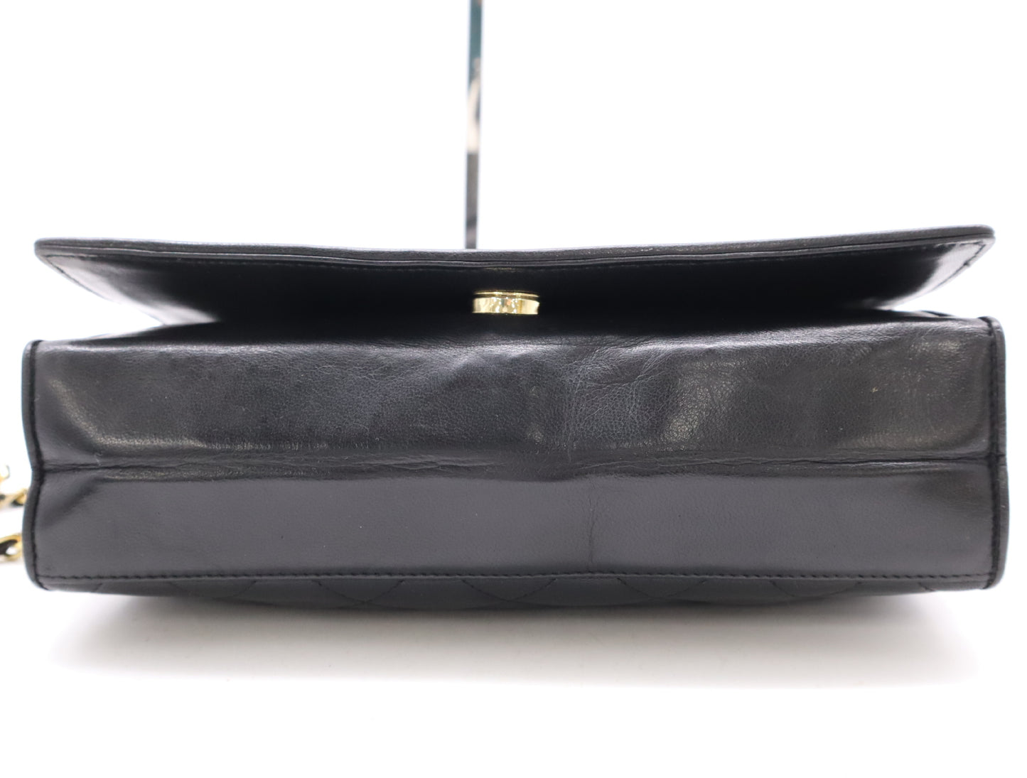 CHANEL Lambskin Matelasse 23 Coco Mark Chain Shoulder Bag with Black GD Hardware and Seal 1288275 Shoulder Bag