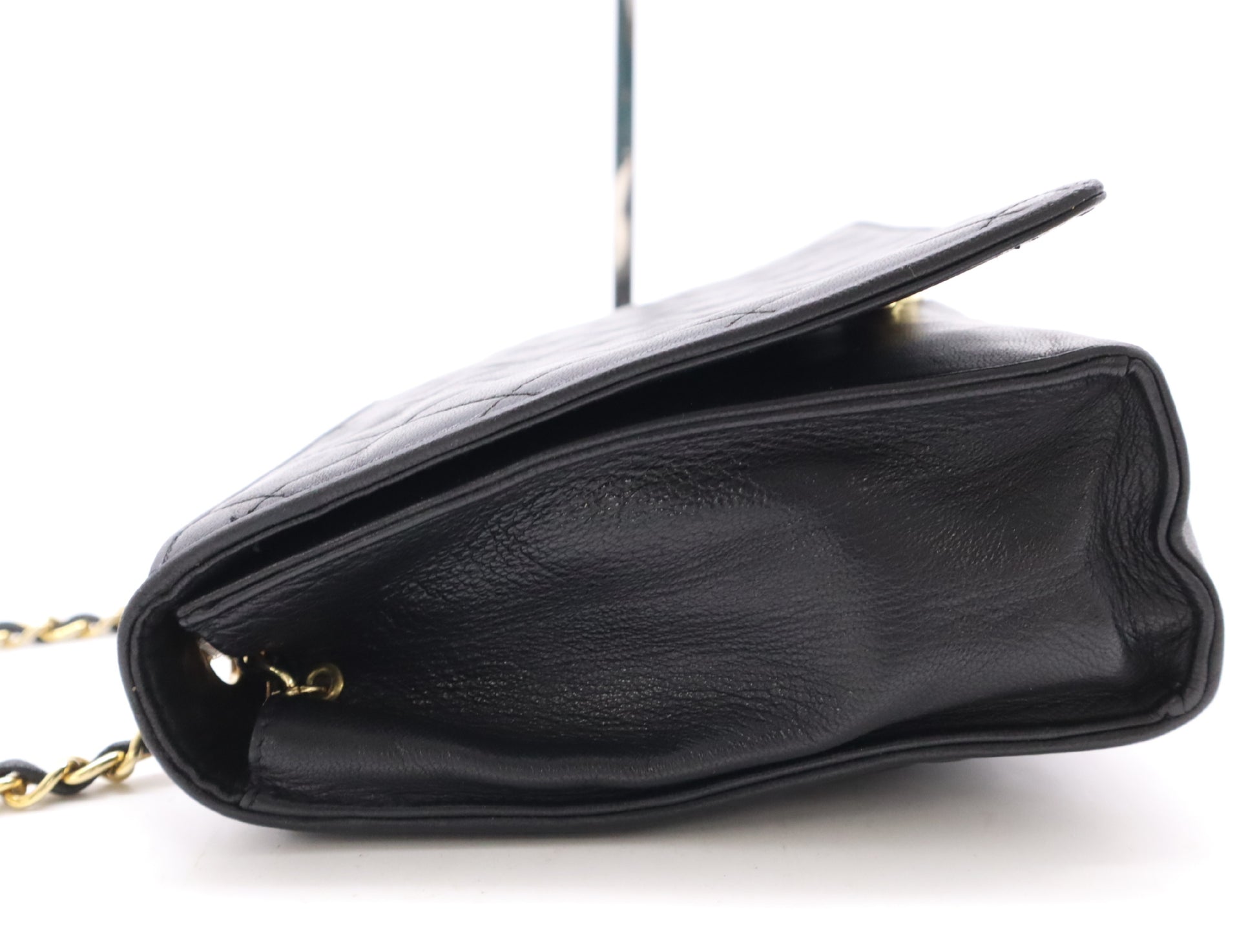 CHANEL Lambskin Matelasse 23 Coco Mark Chain Shoulder Bag with Black GD Hardware and Seal 1288275 Shoulder Bag