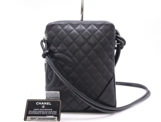 CHANEL Cambon Lambskin Coco Mark Shoulder Bag with Seal and Card 9305963 Shoulder Bag