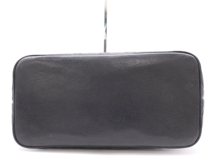 CHANEL Caviar Leather Reproduction Tote Bag with GD Hardware and Black Seal, 6384472