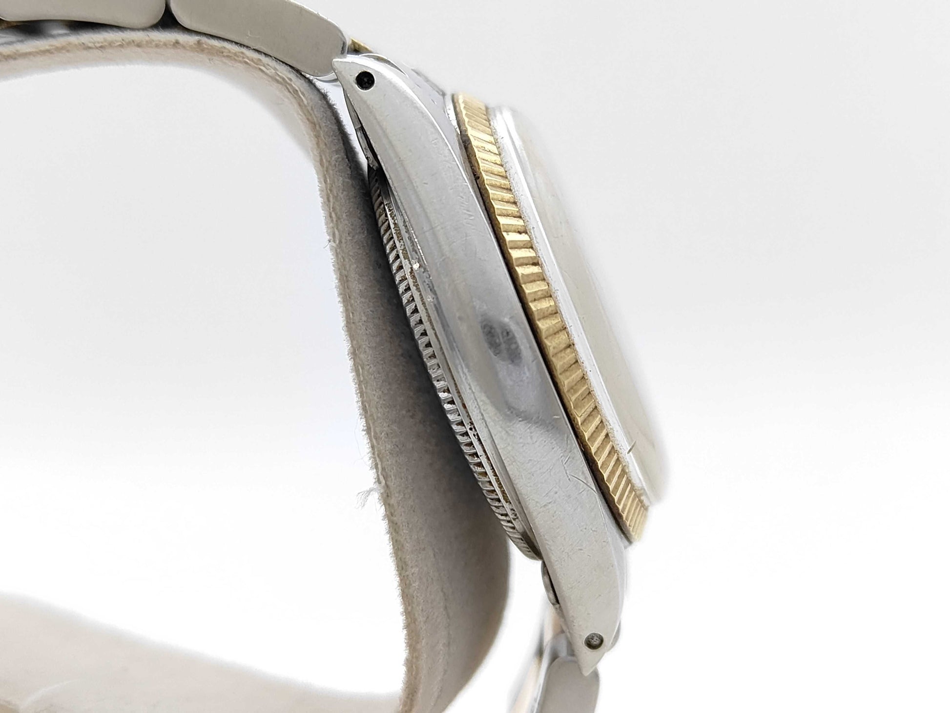 ROLEX 6751 5188366 Champagne Dial Oyster Bracelet Women's Watch