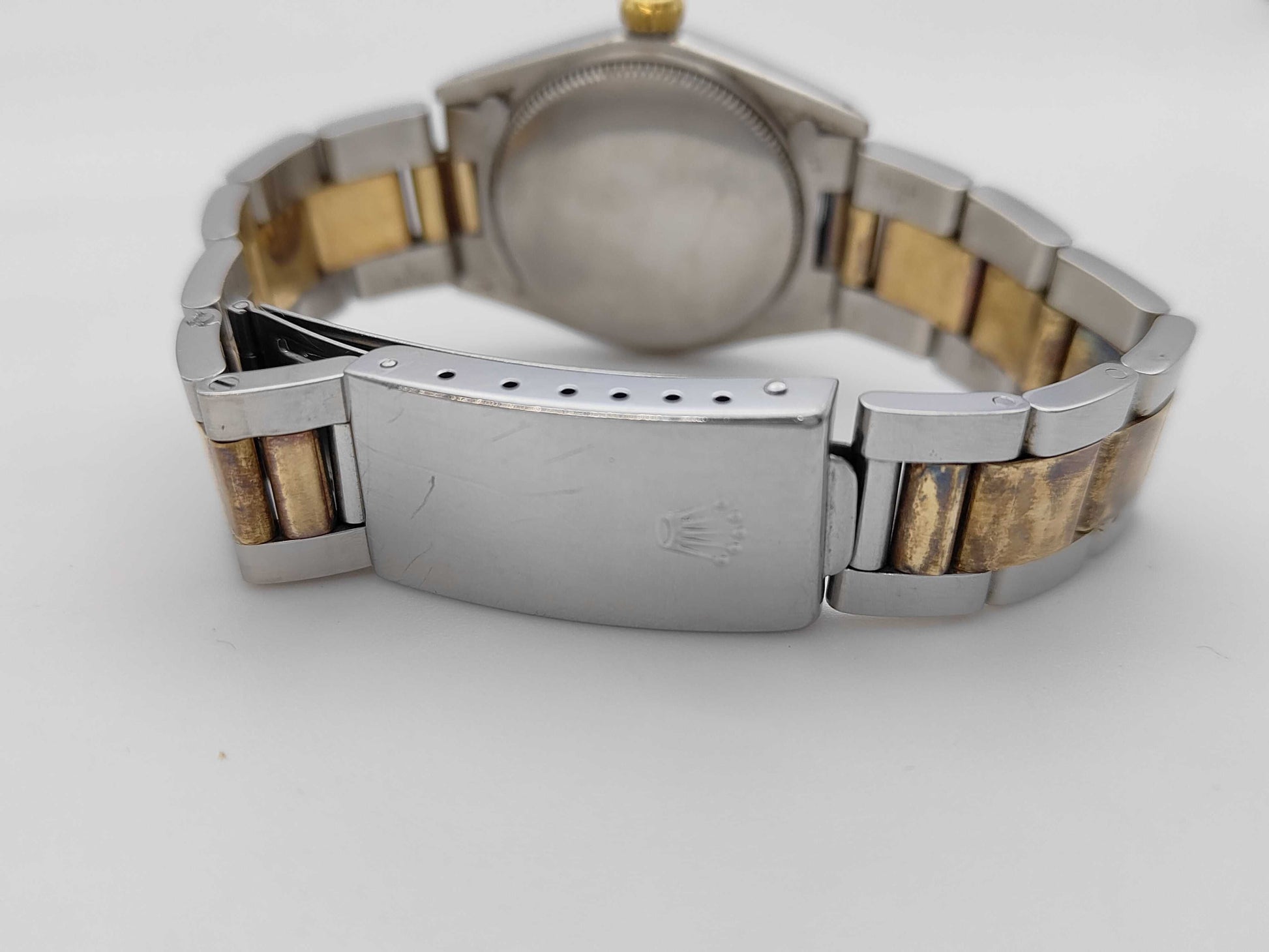 ROLEX 6751 5188366 Champagne Dial Oyster Bracelet Women's Watch