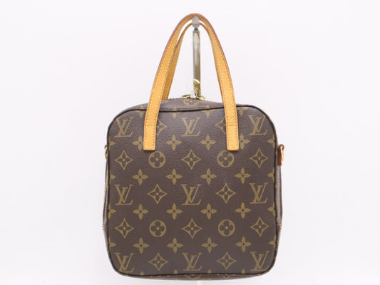 LOUIS VUITTON M47500 Monogram Spontini Handbag with Shoulder Strap