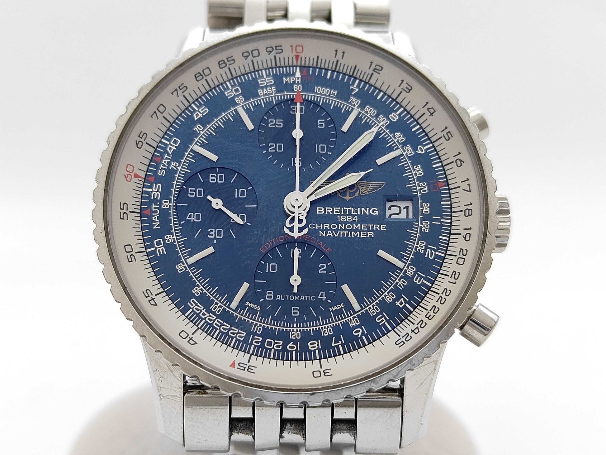 BREITLING Navitimer A1332412/C942 2827958 Automatic Blue Dial Men's Watch