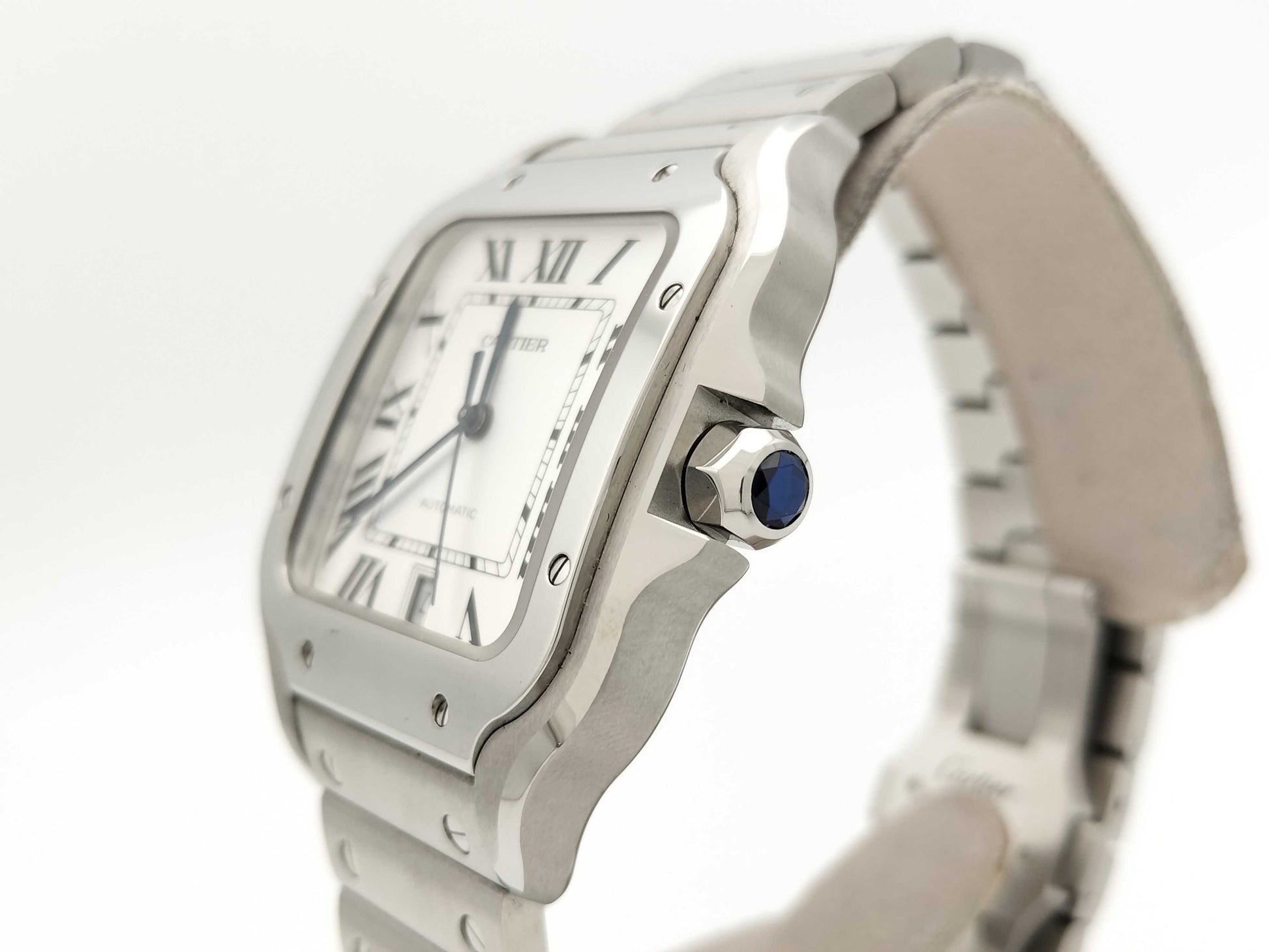 Cartier Santos LM WSSA0018 4072 395744FY Automatic Men's Watch