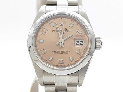 ROLEX 79160 P740505 Pink Oyster Women's Watch