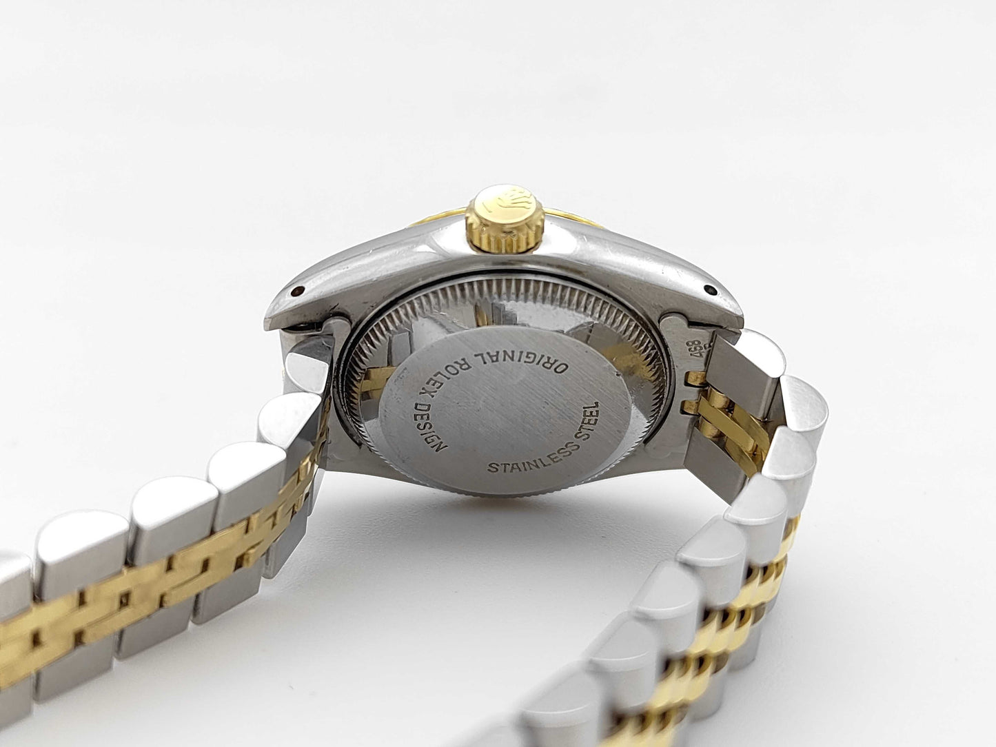 ROLEX 69173 9605488 Champagne Jubilee Women's Watch