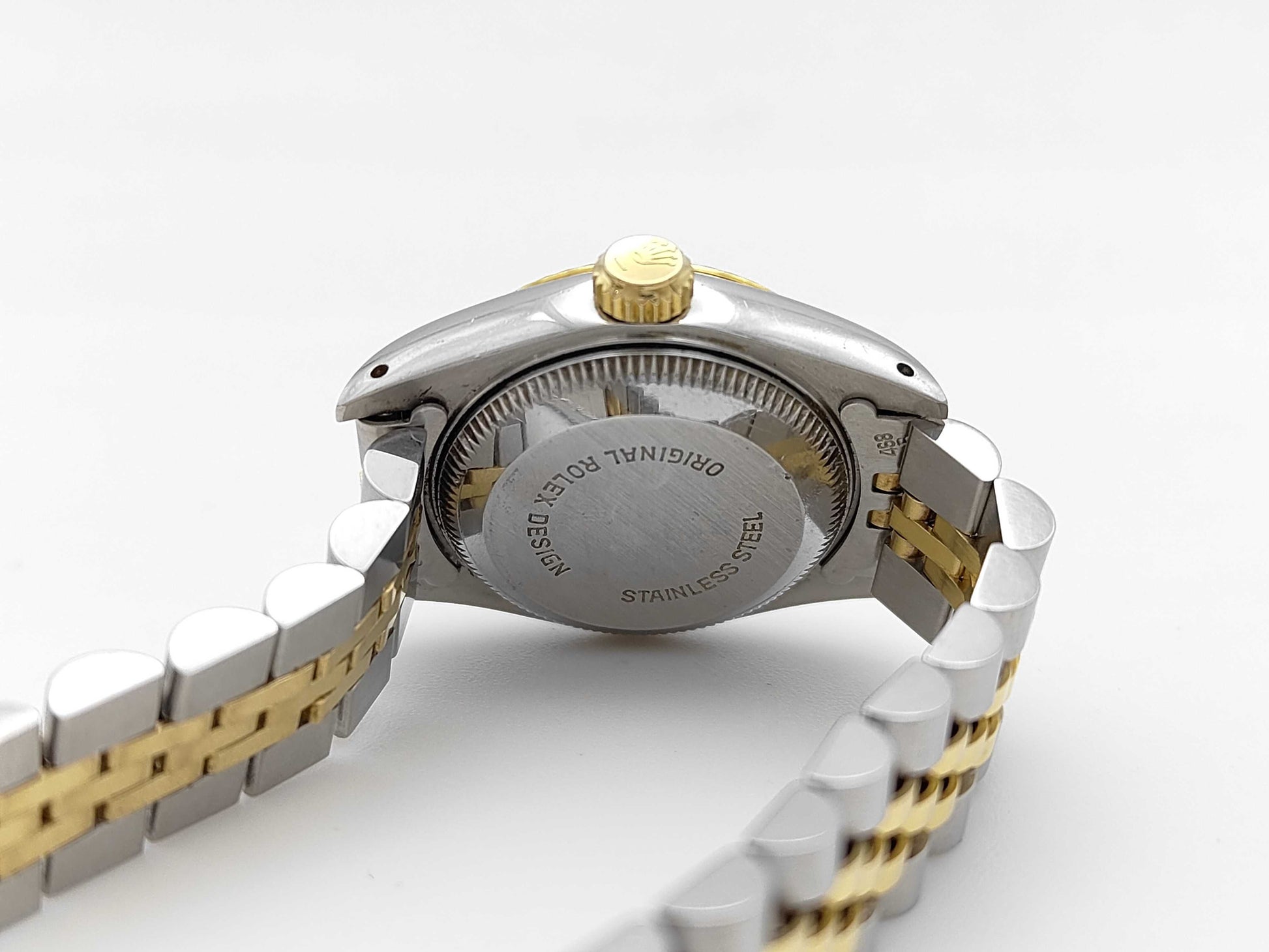 ROLEX 69173 9605488 Champagne Jubilee Women's Watch