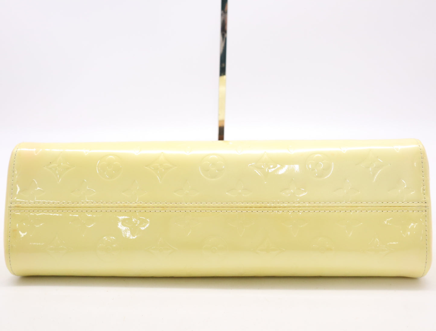 LOUIS VUITTON M91374 Vernis Roxbury Drive Pearl Handbag with Shoulder Strap