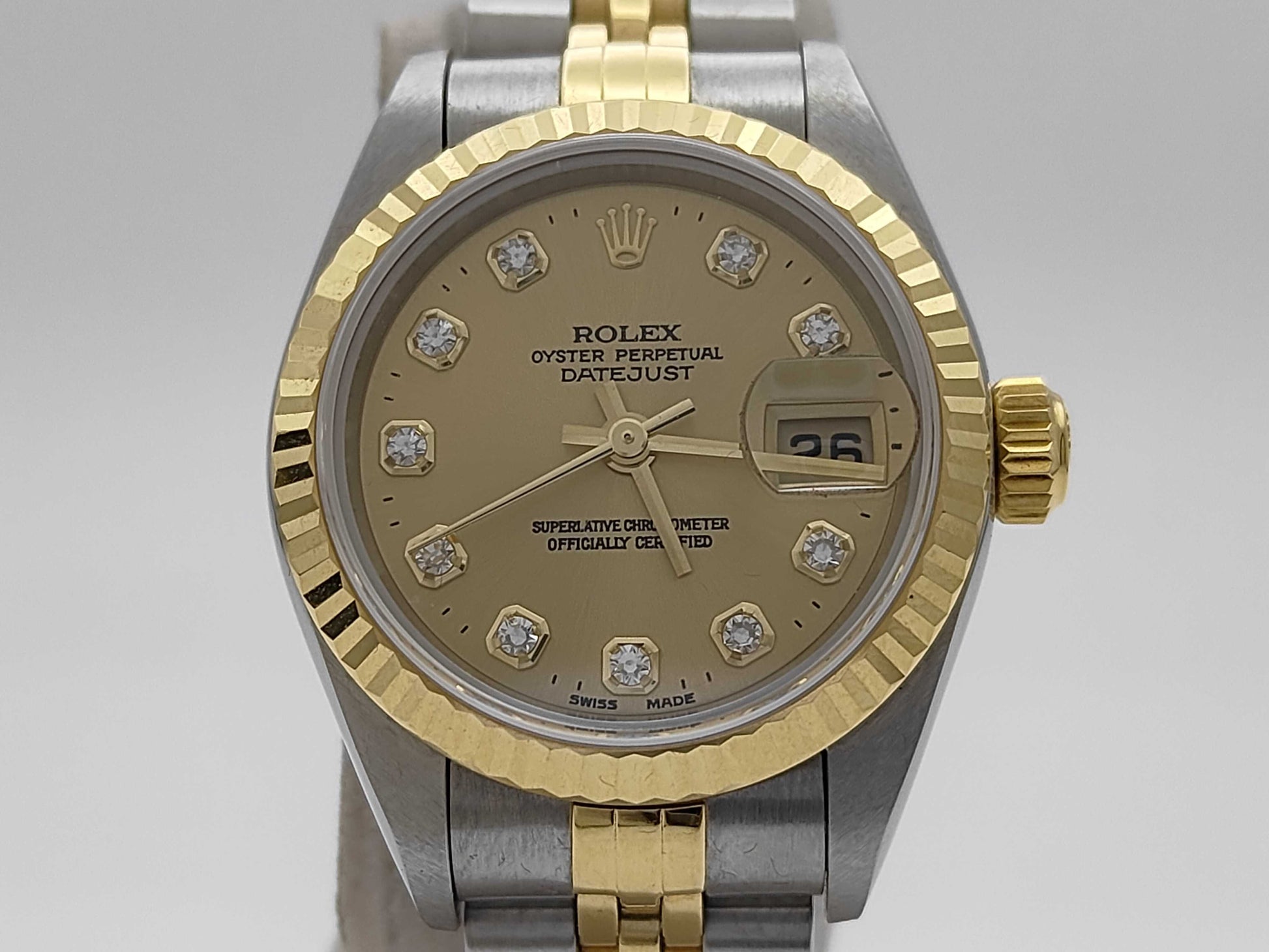 ROLEX 79173G P930810 Champagne Jubilee Women's Watch