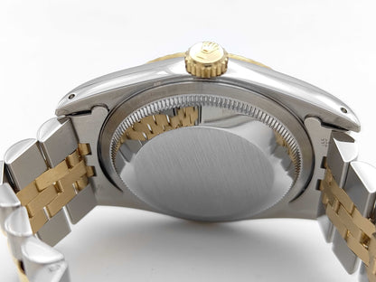 ROLEX 16233 X410281 Black Computer Dial Jubilee Men's Watch