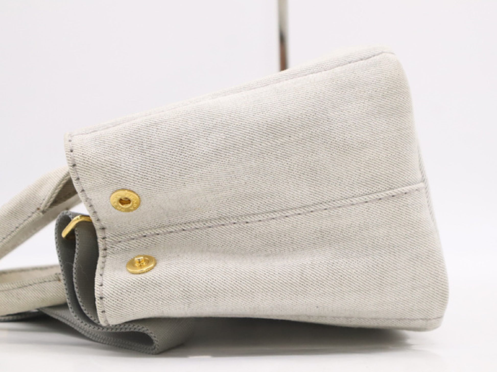 PRADA 1BG439 Denim Canapa 2-way Handbag Shoulder Bag Handbag