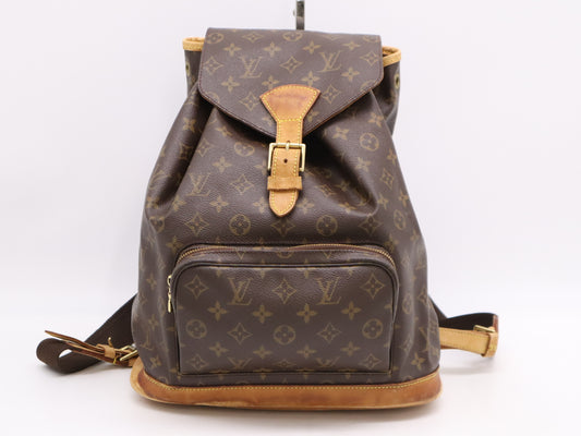 LOUIS VUITTON M51135 Monogram Montsouris GM Backpack