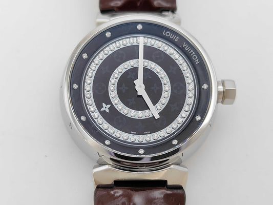 LOUIS VUITTON Tambour Q111C TB2710 Quartz Men's Watch