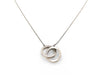Tiffany & Co. Tiffany Double Ring Necklace 4.5g Necklace