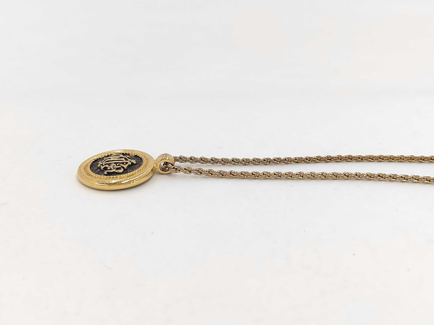 Dior Circle Logo Necklace