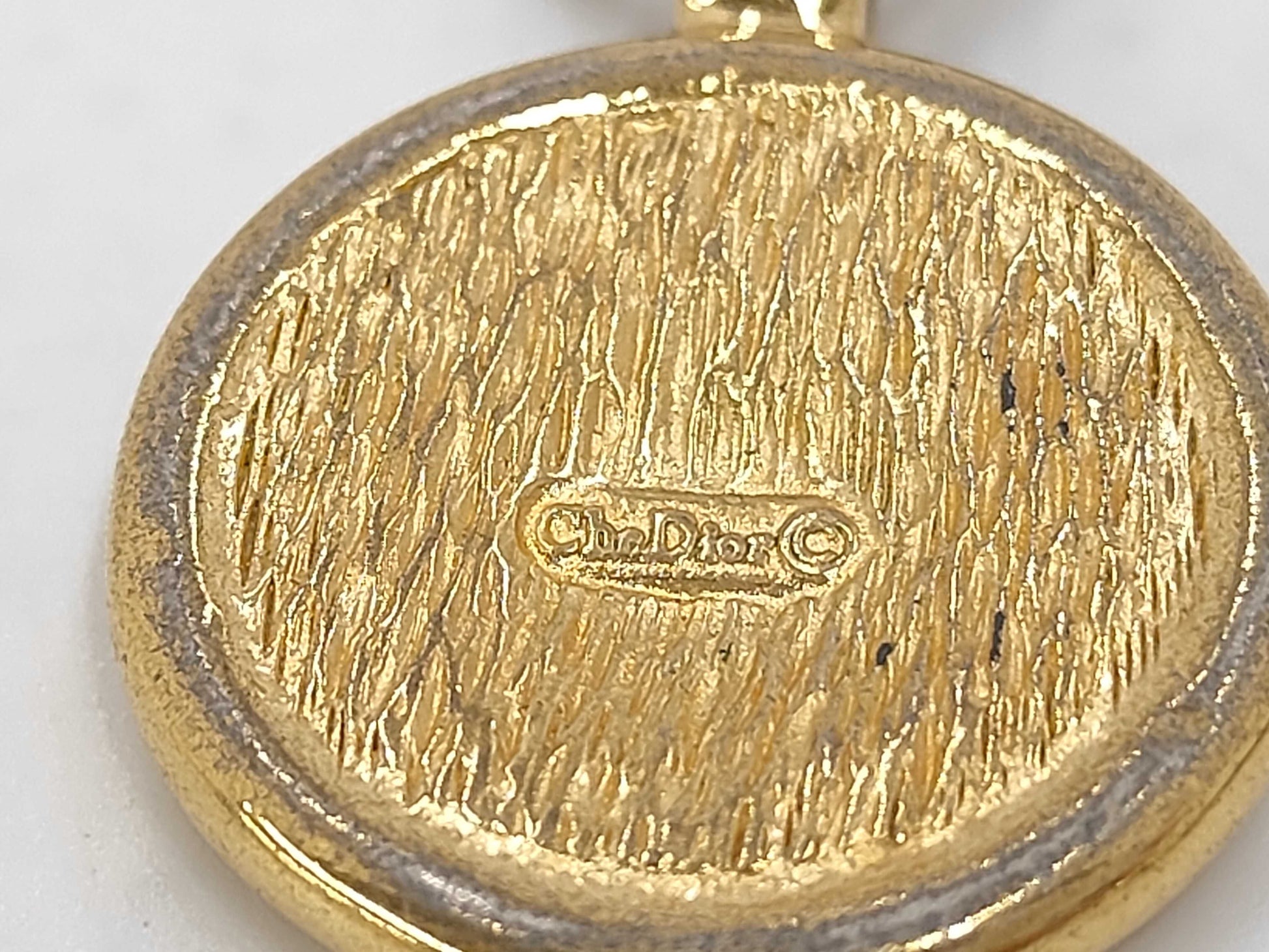 Dior Circle Logo Necklace