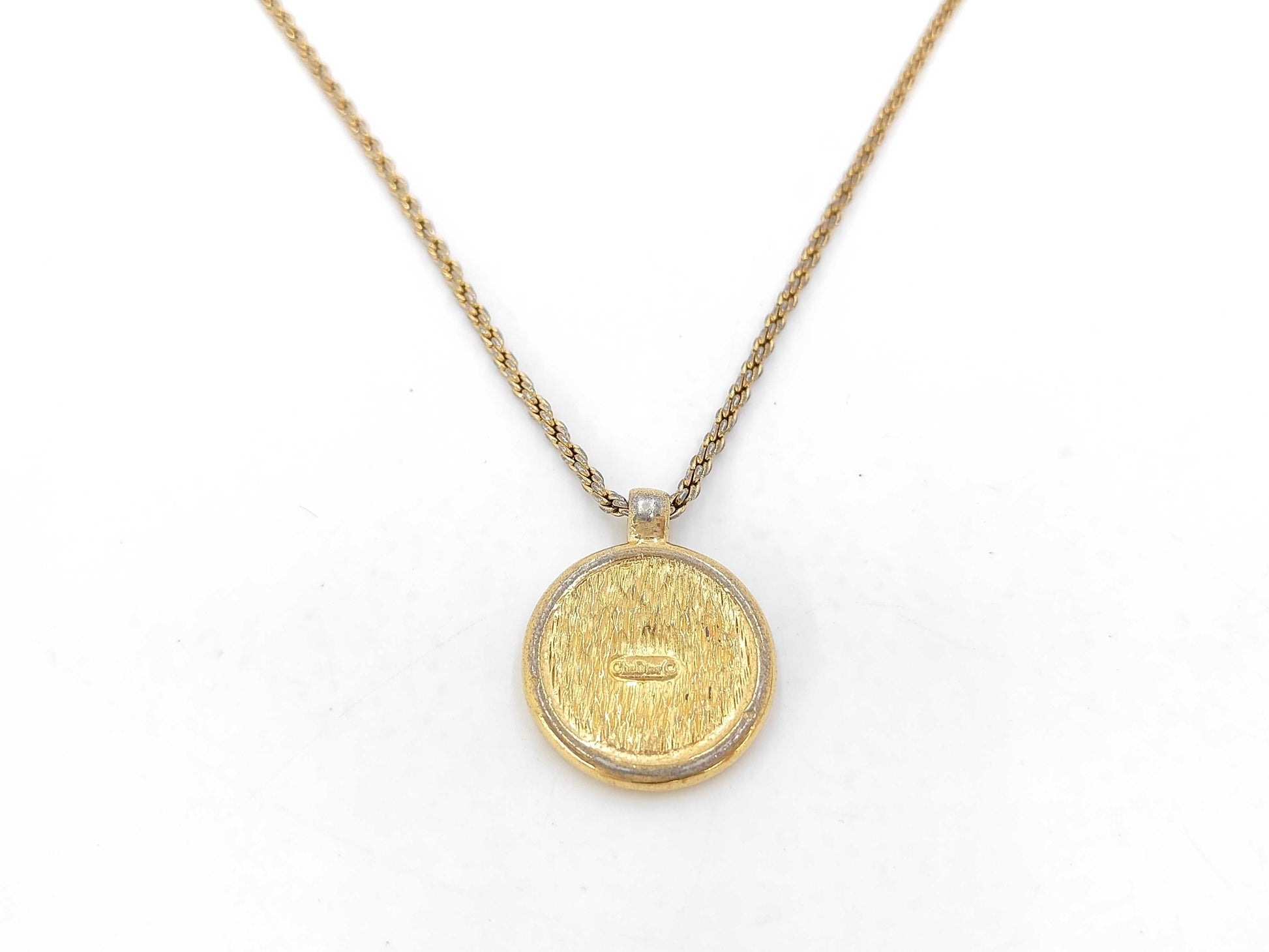 Dior Circle Logo Necklace