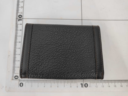 BVLGARI Bulgari Card Case Business Card Circle Card Case/Pass Case/Business Card Holder