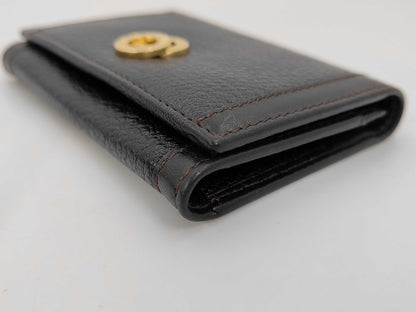 BVLGARI Bulgari Card Case Business Card Circle Card Case/Pass Case/Business Card Holder