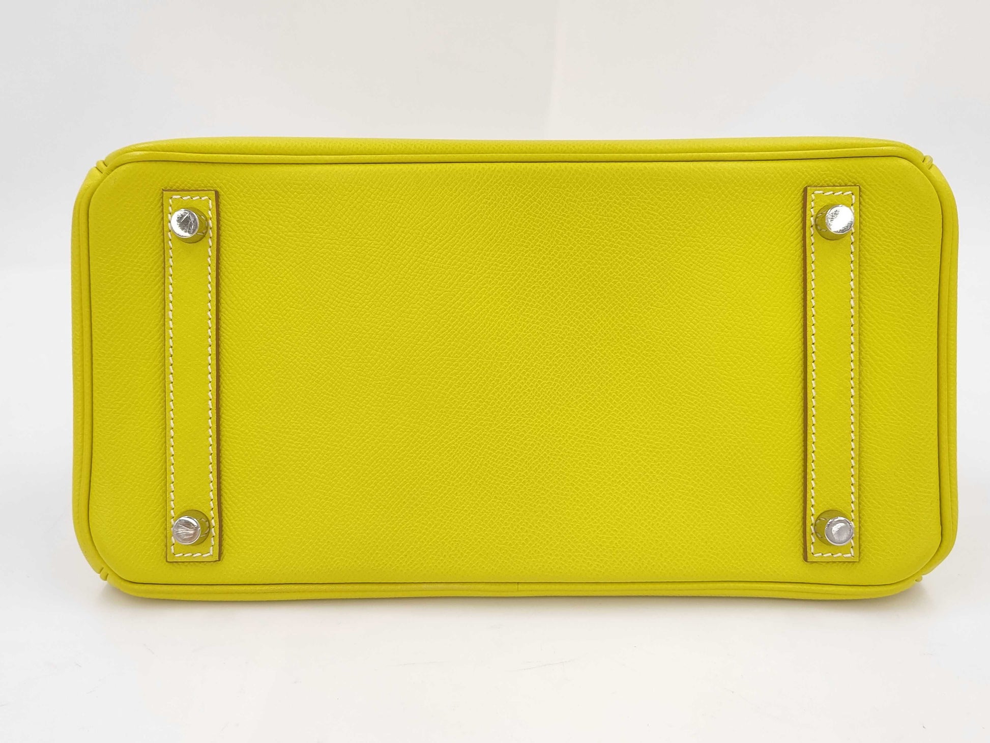 HERMES Birkin 30 Epson SV Personal Yellow Handbag
