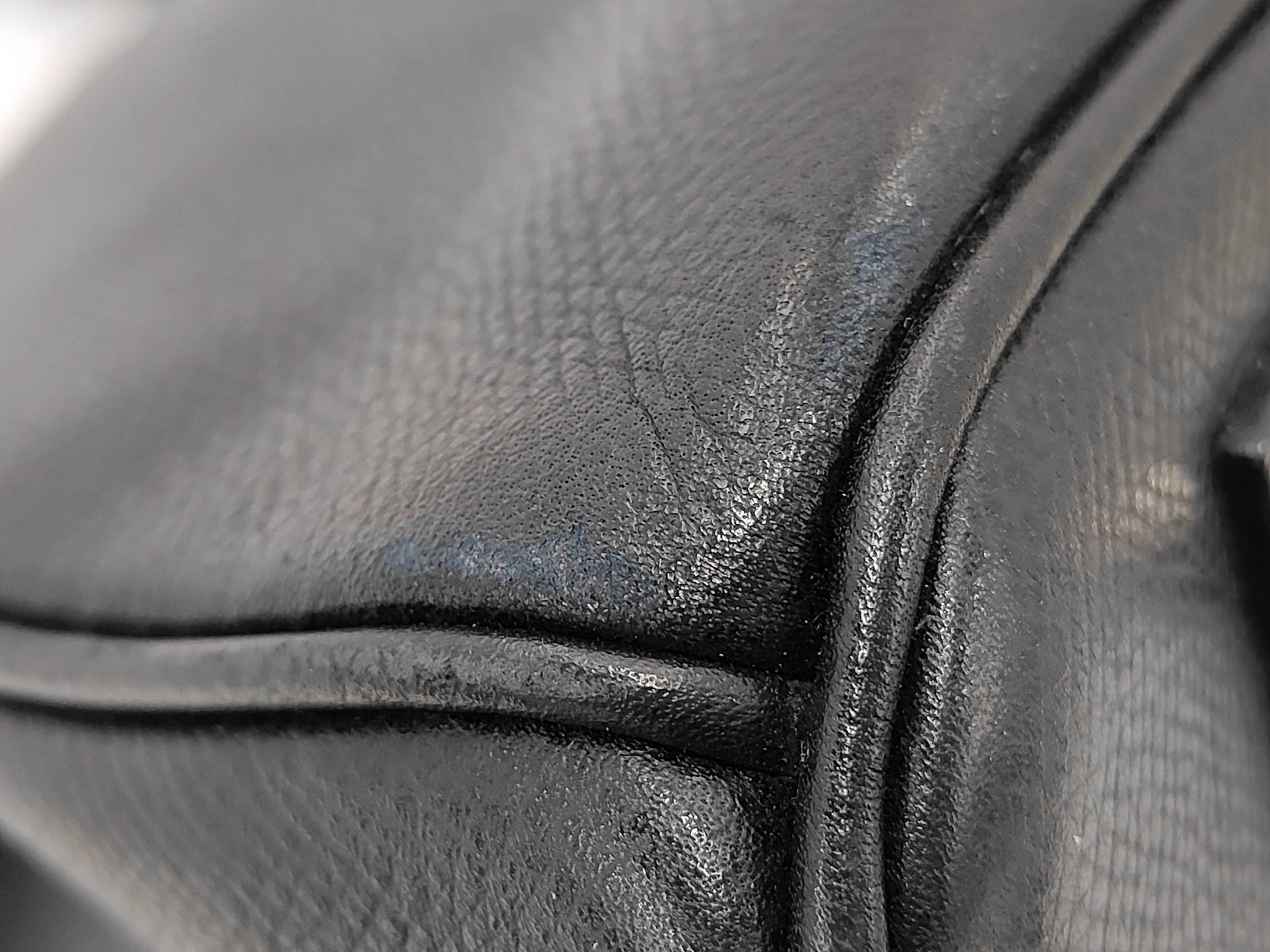 HERMES Birkin 35 Epsom Black SV H Handbag