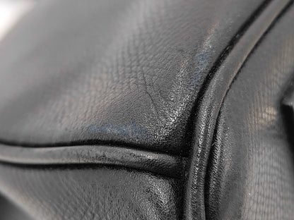 HERMES Birkin 35 Epsom Black SV H Handbag