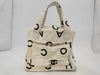 CHANEL Icon Canvas Tote Handbag